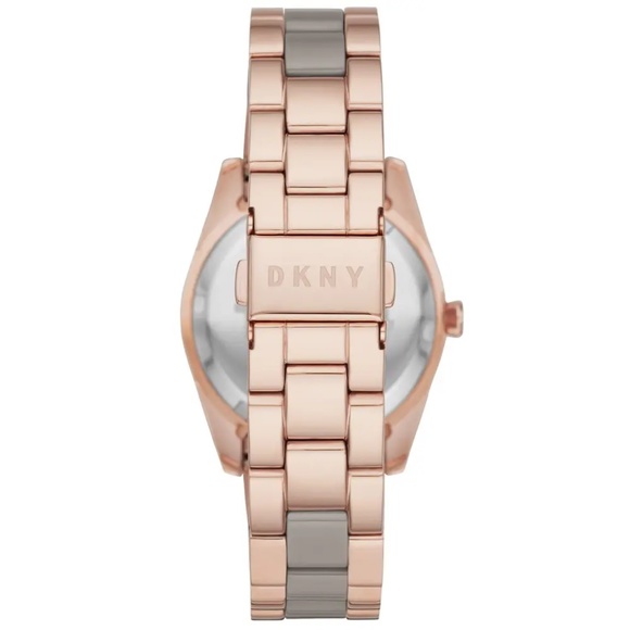 (New) DKNY Nolita Women\'s Two Tone Stainless Steel Watch Rose-Grey main image 10